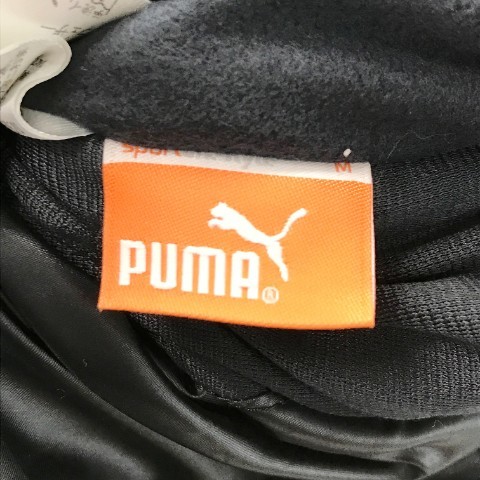 【1円】PUMA GOLF プーマゴルフ 2WAY リバーシブル ダウン ジップベスト ドット柄 ブラック系 M [240001996399]_画像6