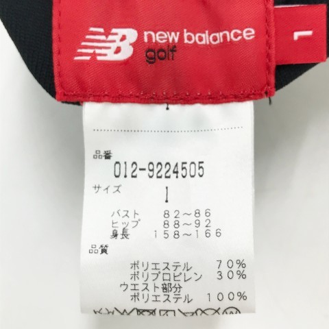 【1円】NEW BALANCE GOLF ニューバランスゴルフ ノースリーブニットワンピース ブラック系 1 [240001986682]_画像5