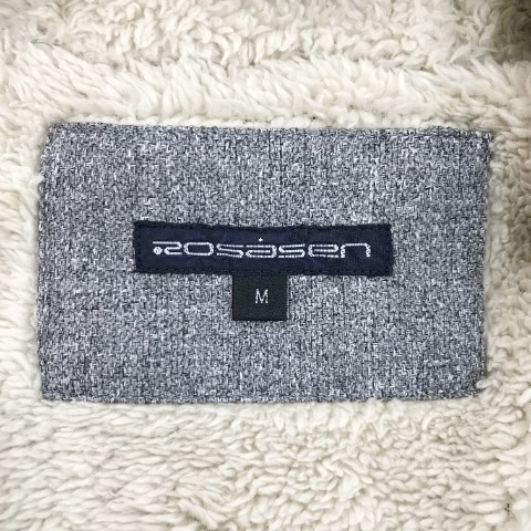 【1円】ROSASEN ロサーセン 裏ボア 袖蓄熱 ジップパーカー グレー系 M [240001994698]_画像4