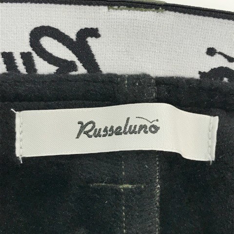 【1円】RUSSELUNO ラッセルノ 2021年モデル 裏起毛 ストレッチパンツ グリーン系 7 [240101000515]_画像6
