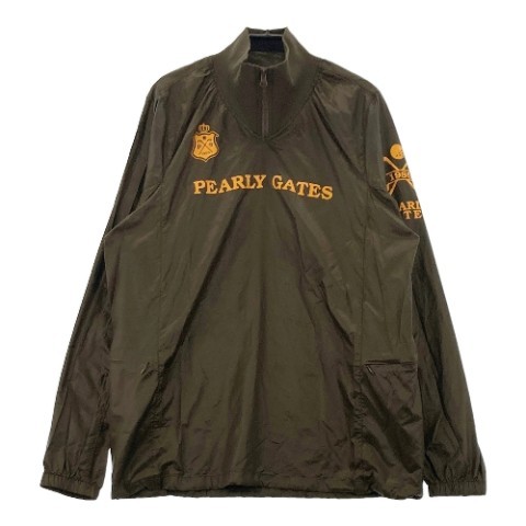 【1円】PEARLY GATES パーリーゲイツ インナー付 蓄熱スニードジャック カーキ系 1 [240101097013]_画像3