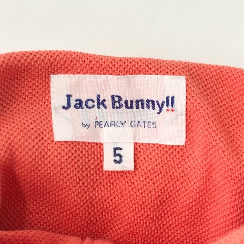 【1円】JACK BUNNY ジャックバニー ×ドラえもん 半袖ポロシャツ オレンジ系 5 [240101029544]_画像6