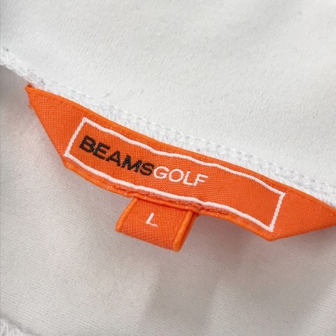 【1円】BEAMS GOLF ビームスゴルフ ×PEANUTS 2022年モデル ハイネック 半袖Tシャツ スヌーピー L [240101054418]_画像5