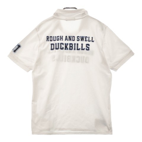 【1円】ROUGH&SWELL ラフアンドスウェル 2022年モデル 襟付 半袖Tシャツ L [240101066726]_画像2