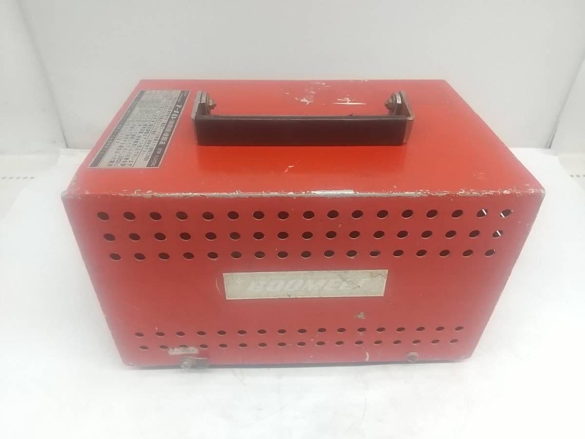 【ジャンク品】★スター電器 低電圧小型溶接機 ブーメルト SS-100  IT33DFZKGXGLの画像5