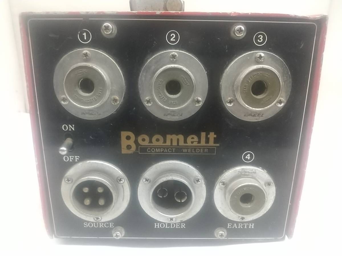 【ジャンク品】★スター電器 低電圧小型溶接機 ブーメルト SS-100  IT33DFZKGXGLの画像6