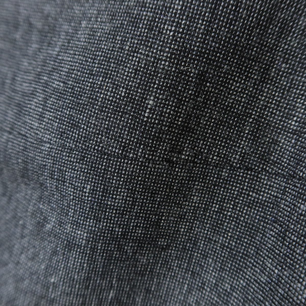 キース★スーツ テーラードジャケット&スカート 大きいサイズ42 ストレッチ素材 ウール混 濃いグレー系 z5839_画像6