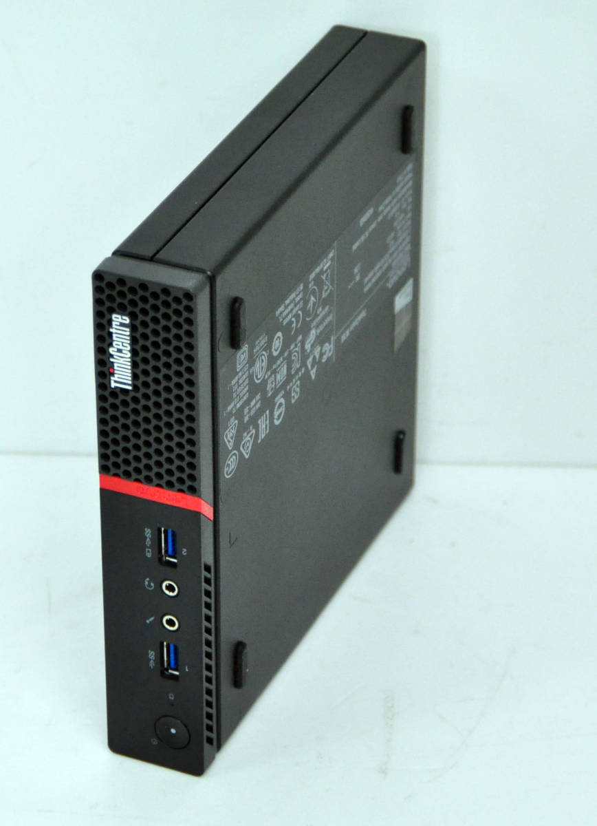 省スペース小型 LENOVO ThinkCentre M900 Tiny Corei3-6100T 3.2GHz/ メモリ8GB/ HDD 500GB / Win10Pro64_画像6