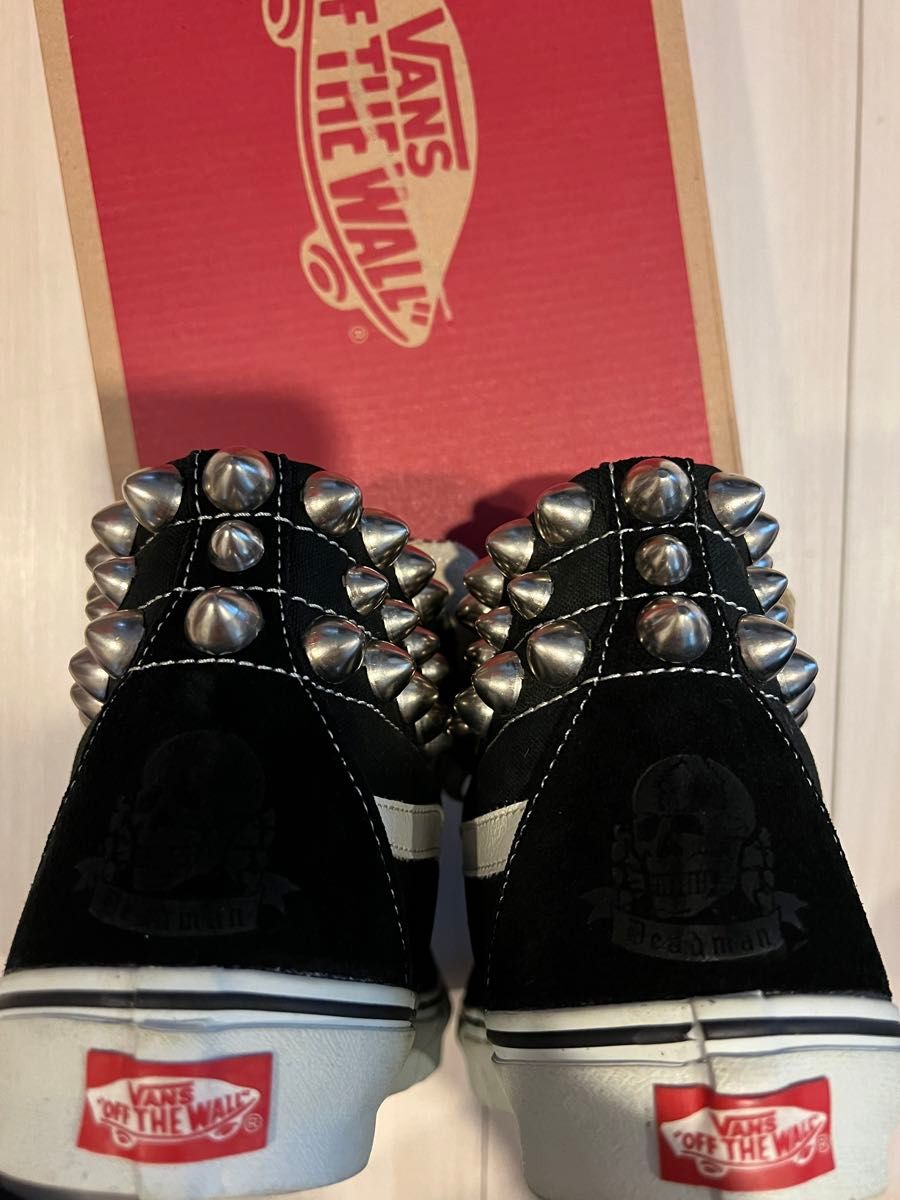 vans x deadman studs コラボ SK8-HI 超レア 黒 27 0|Yahoo vans x deadman studs コラボ SK8-HI 超レア 黒 27 0|Yahoo