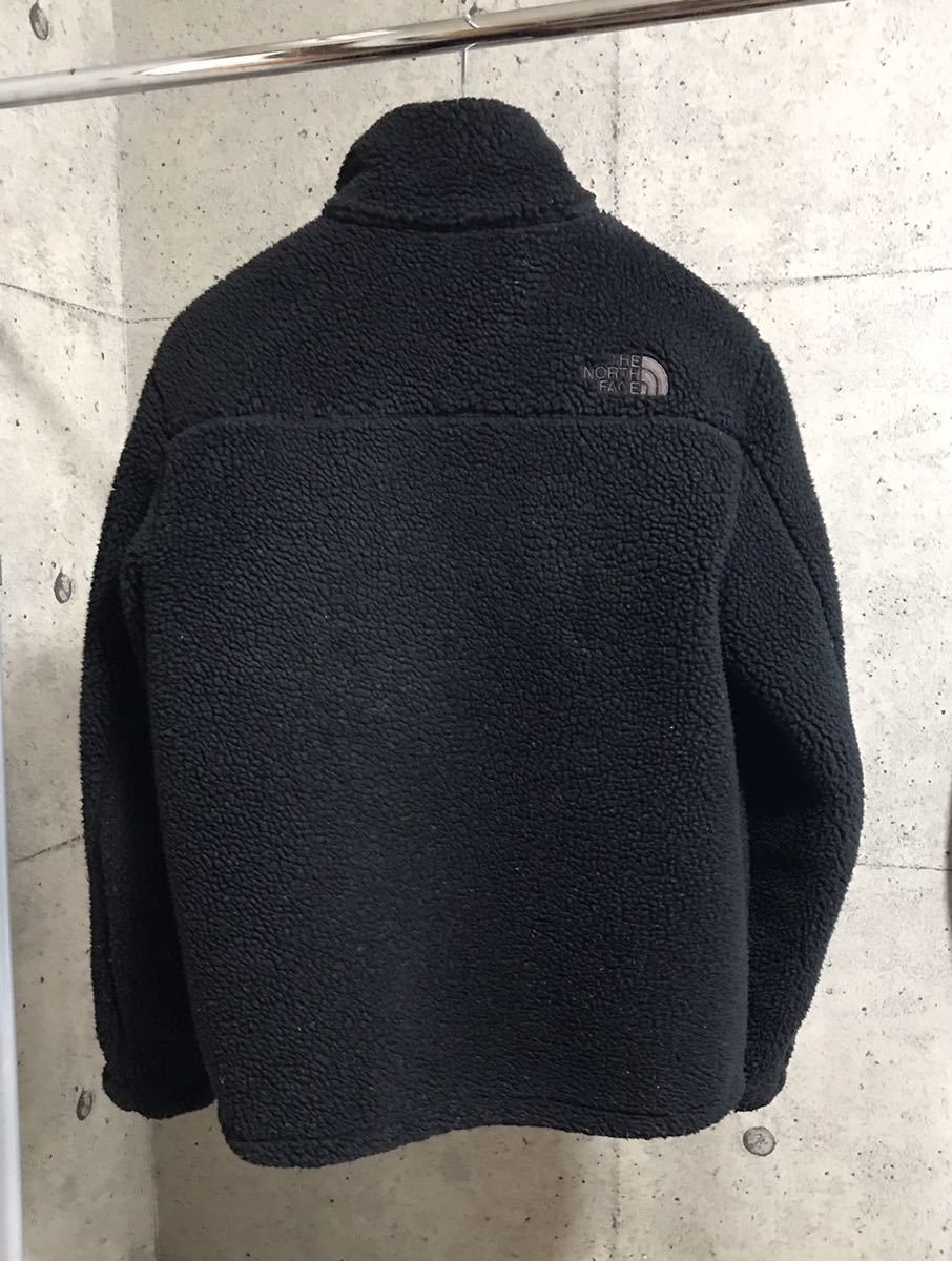 THE NORTHFACE ノースフェイス リモフリースジャケット ボア ホワイトレーベル ブラック 黒 S RIMO FLEECE ダウンジャケット バーサロフト_画像3