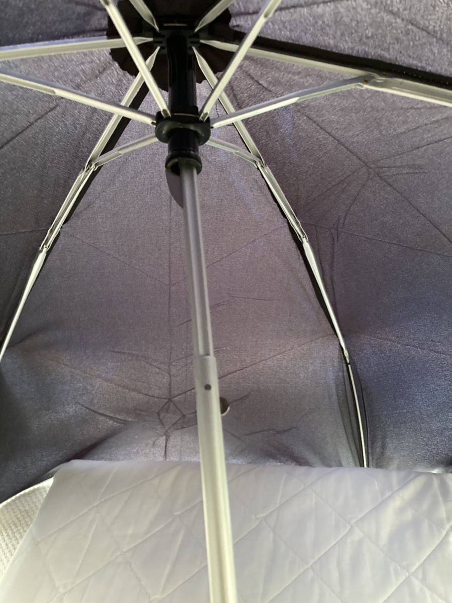 折りたたみ傘　メルセデスベンツ　ケース付　黒　軽量_画像9