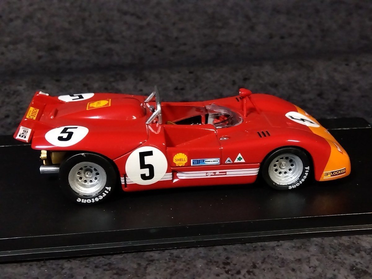 M4 1/43 アルファロメオ T33/3 1971年 タルガ フローリオ 優勝車仕様_画像8