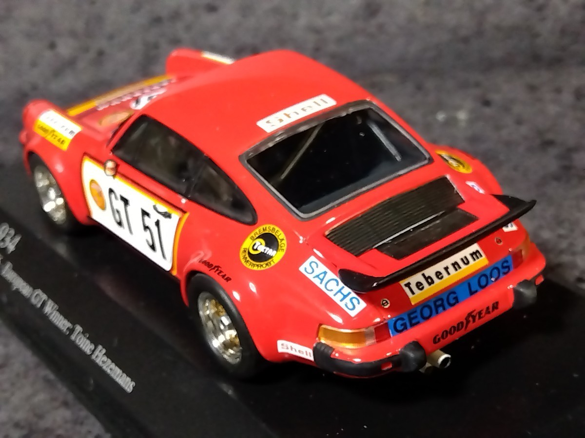 ミニチャンプス 1/43 ポルシェ 934 RSR ターボ 1976年 ヨーロッパ GT選手権 チャンピオン (ゲロ レーシング/トイネ・ヘゼマンス)_画像6