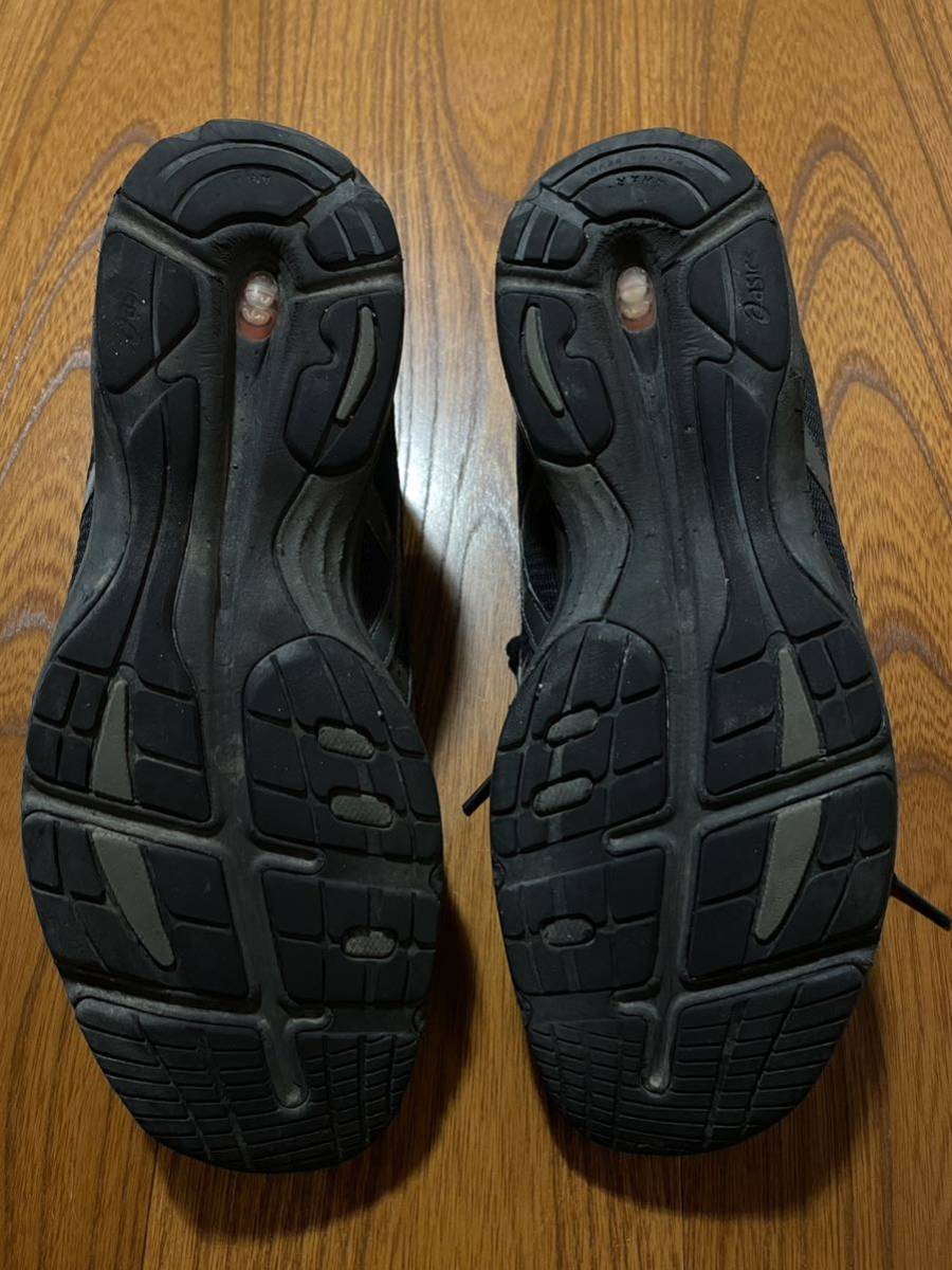  Asics men's shoes black 26.