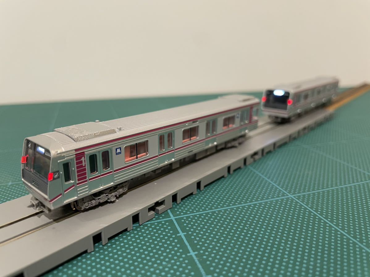 MicroAce A-7425 OsakaMetro 22系 更新改造車 谷町線 6両セット_画像6