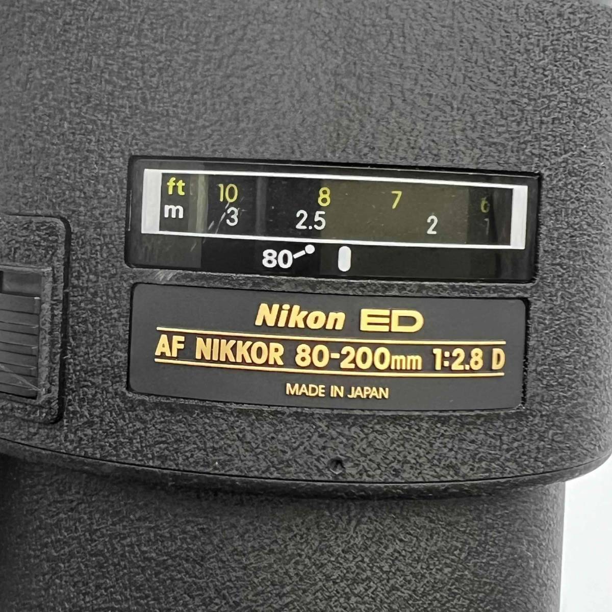 Nikon ニコン ED AF NIKKOR 80-200mm F2.8 D カメラレンズ 望遠 ズームレンズ フード付き_画像3