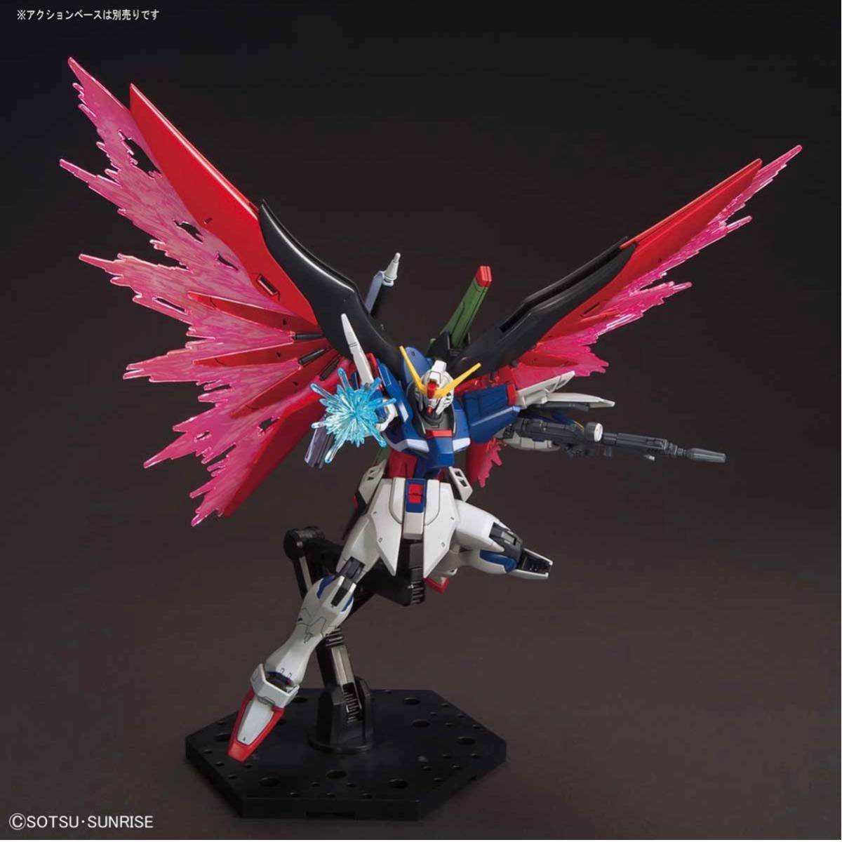 【未開封品】バンダイスピリッツ HGCE 224 デスティニーガンダム 1/144スケール 色分け済みプラモデル_画像6