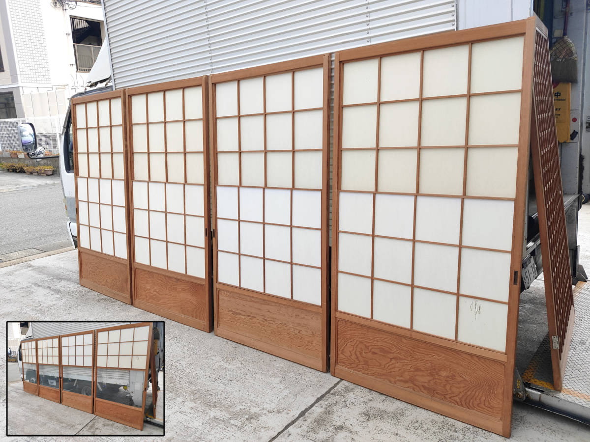 全信頼を寄せる Bibian 比比昂- PGH241746 姫路引取り歓迎(日本建築)雪見障子4枚 建具