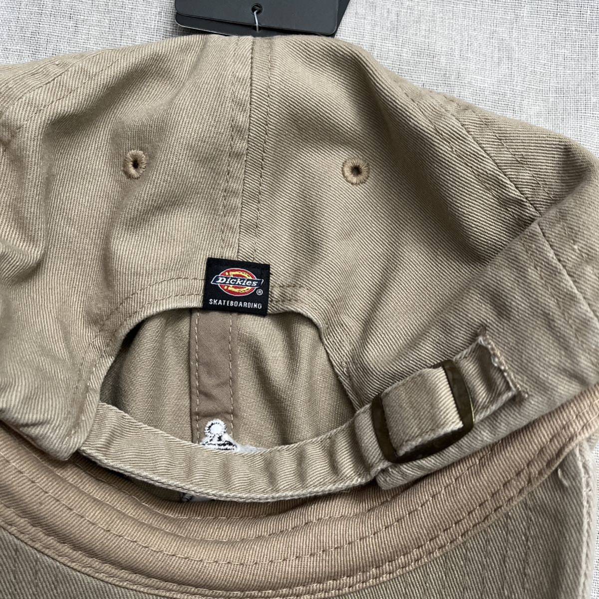 ディッキーズ Dickies ロニー・サンドバル 6パネル キャップ 帽子 サンドベージュ_画像7