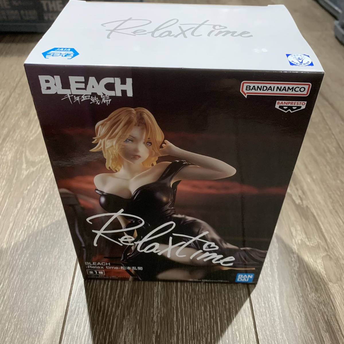 未開封品 BLEACH Relax time フィギュア　BLEACH フィギュア ブリーチ 松本乱菊_画像1