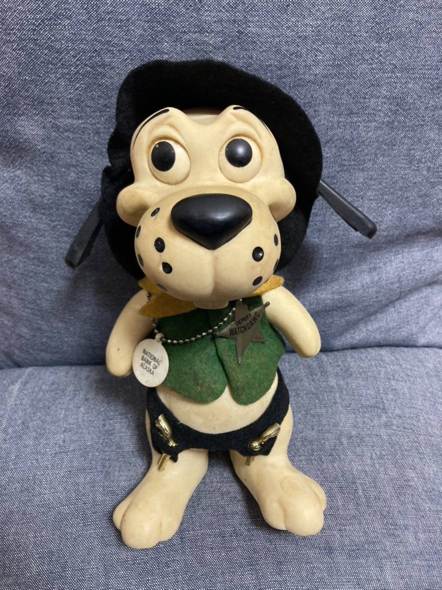 ビンテージ1960's ロイデスRoy Des of Fla Dog Coin Bank Sheriff ROYALTY Industries フィギュア ALASKA アラスカ 銀行 60年代 2丁拳銃_画像1