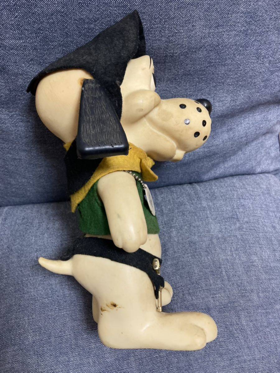 ビンテージ1960's ロイデスRoy Des of Fla Dog Coin Bank Sheriff ROYALTY Industries フィギュア ALASKA アラスカ 銀行 60年代 2丁拳銃_画像2