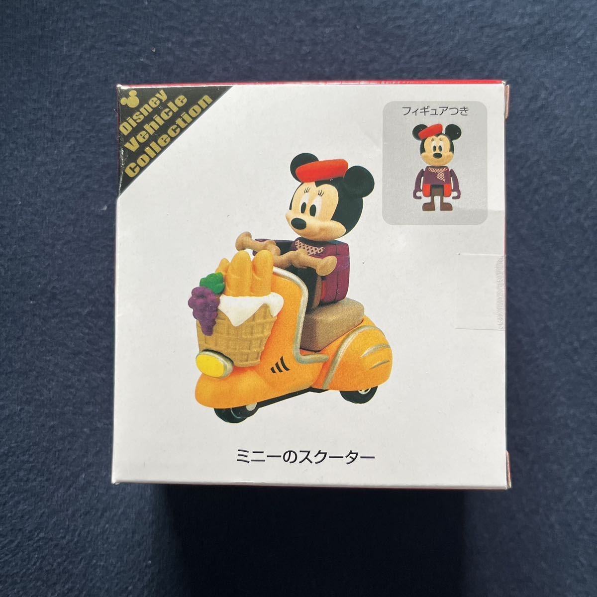 【新品未使用】TDR ディズニートミカ ビークルコレクション ミニーのスクーター の画像1