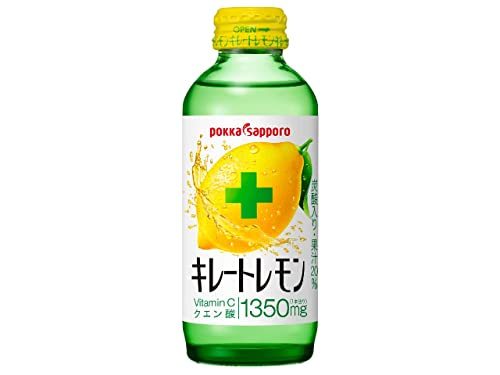 ポッカサッポロ キレートレモン155ml ×24本(6本×4パック)の画像1