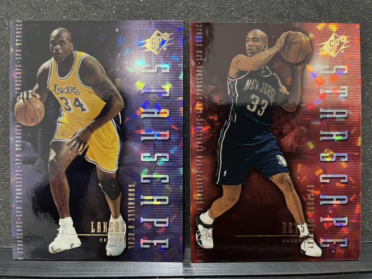 1999-00 Upper Deck SPx Starscape ST5,ST6,ST7,ST20 Shaquille O’Neal / Scottie Pippen 含他4枚セット_画像1