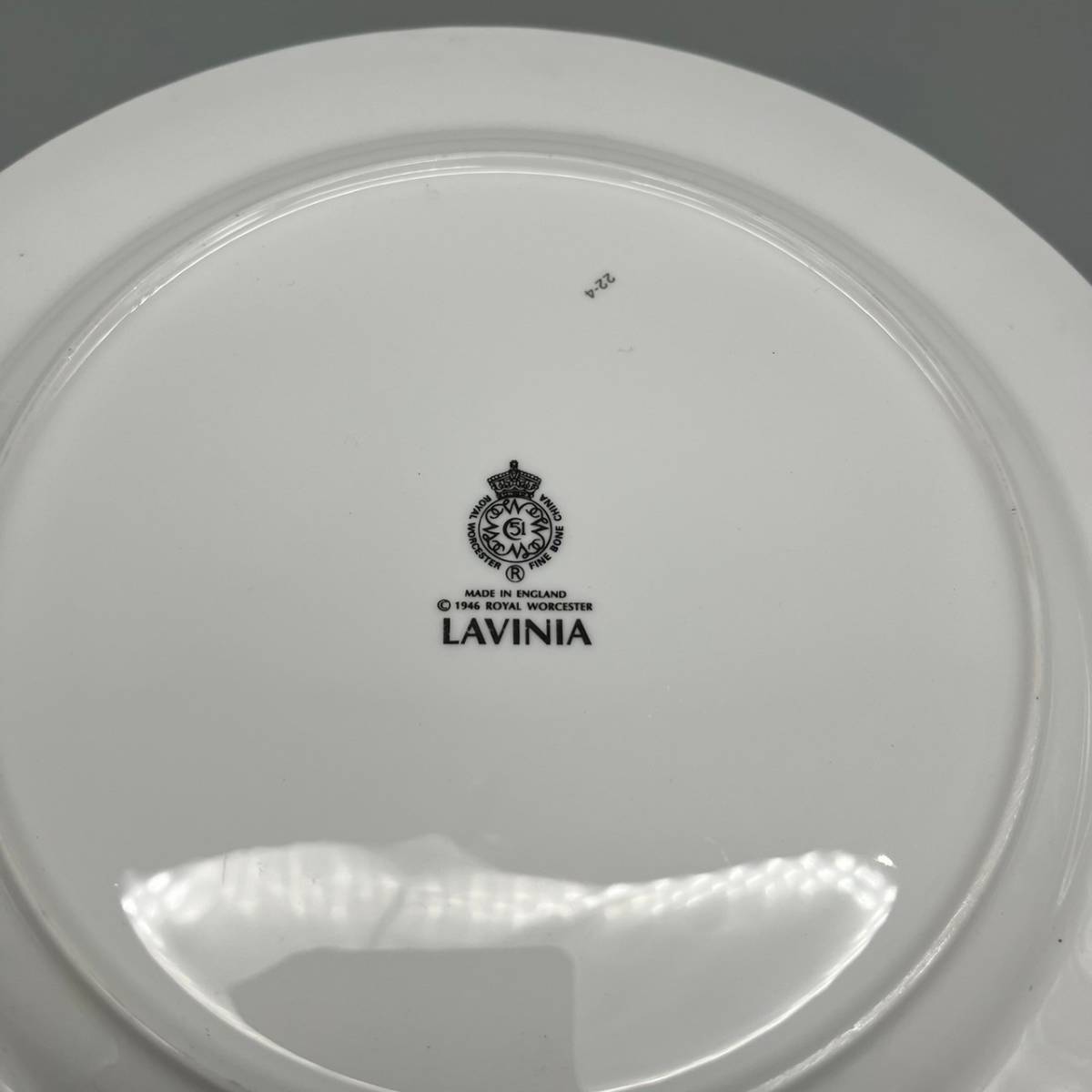 ROYAL WORCESTER ロイヤルウースター LAVINIA ラビニア フラットプレート 皿 食器 プレート_画像6
