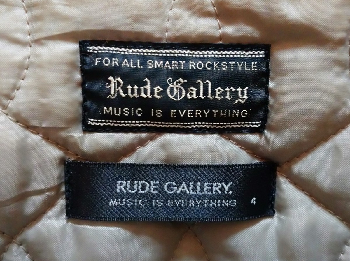 【送料無料】RUDE GALLERY サイズ4 コート／ジャケット／ルードギャラリー_画像2