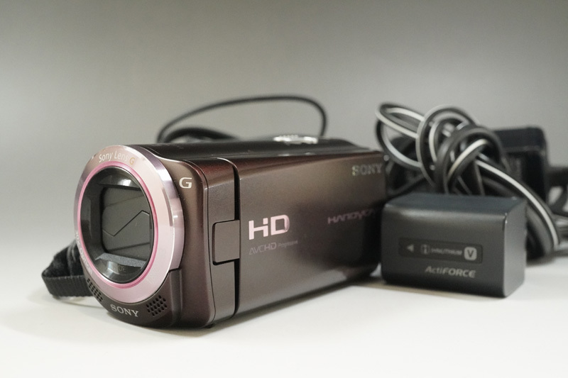 1円~スタート【596】SONY/ソニー　HDR-CX270　■LENDS　Sony Lens 30x Optical 1.8/2.1-63_画像1