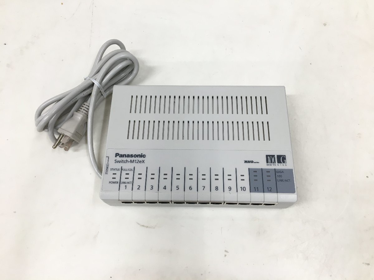 panasonicスイッチンハグ　Switch-M12eX PN27120　通電のみ確認　中古品（管：2C6-M）_画像2