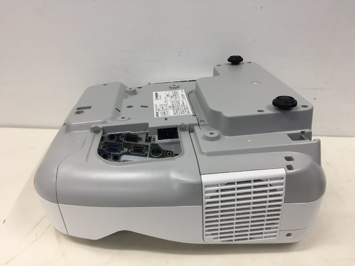 輝度3200lm/EPSON/エプソン 液晶プロジェクターEB-580 ランプ時間838h/17ｈ / リモコン付属(管２F）_画像7