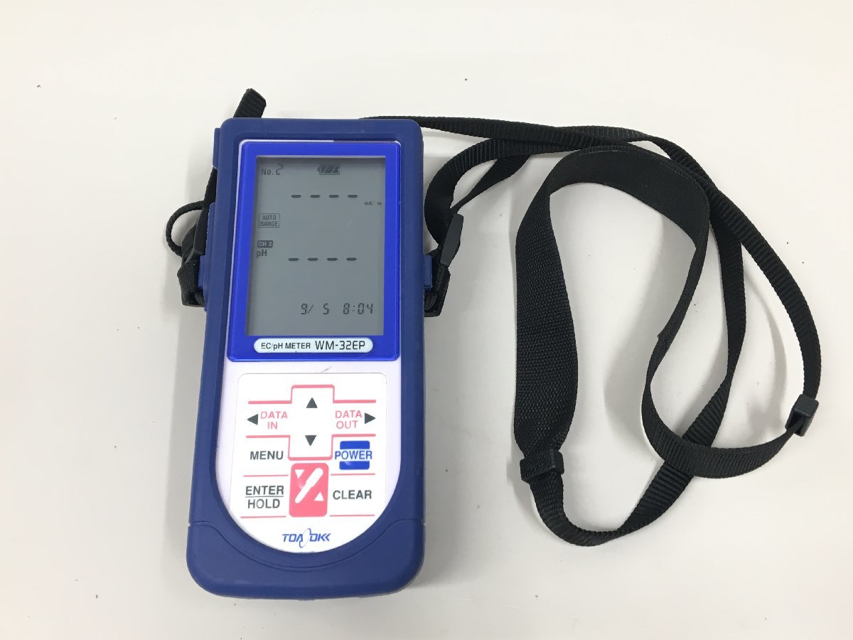 TOA DKK ポータブル電気伝導率・pH計 EC/pH METER WM-32EP 水素 TOA DKK ポータブル電気伝導率・pH計 EC/pH METER WM-32EP 水素
