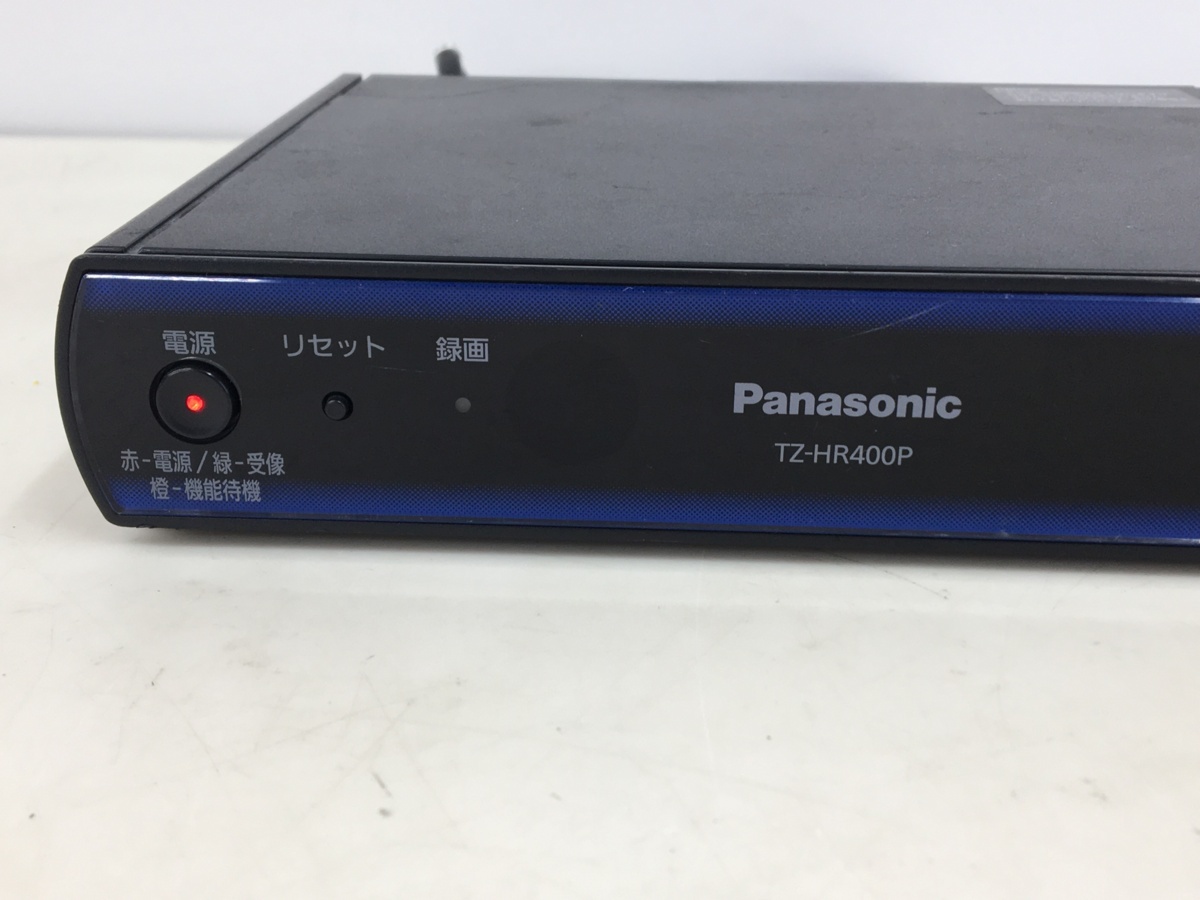 Panasonic デジタルCSチューナーTZ-HR400P 　　通電のみ確認　中古品（管：2B-M）_画像2