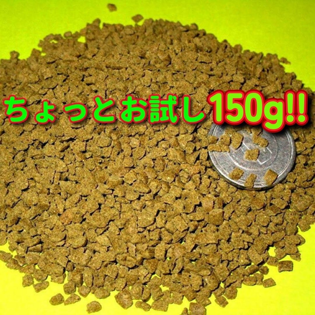 新販売 大粒 熱帯魚 150g!!エサ プロ仕様 観賞魚 餌 シクリッド プレコ ブリーダーショップ水族館使用 フィッシュフード