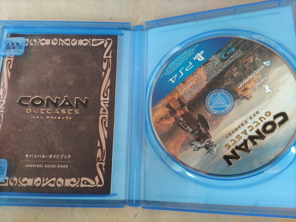 即決 中古（美品） PS4用ソフト CONAN OUTCASTS コナンアウトキャスト プレイステーション4用ソフト スパイクチュンソフト_画像2