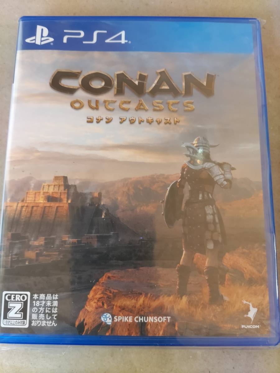 即決 中古（美品） PS4用ソフト CONAN OUTCASTS コナンアウトキャスト プレイステーション4用ソフト スパイクチュンソフト_画像1