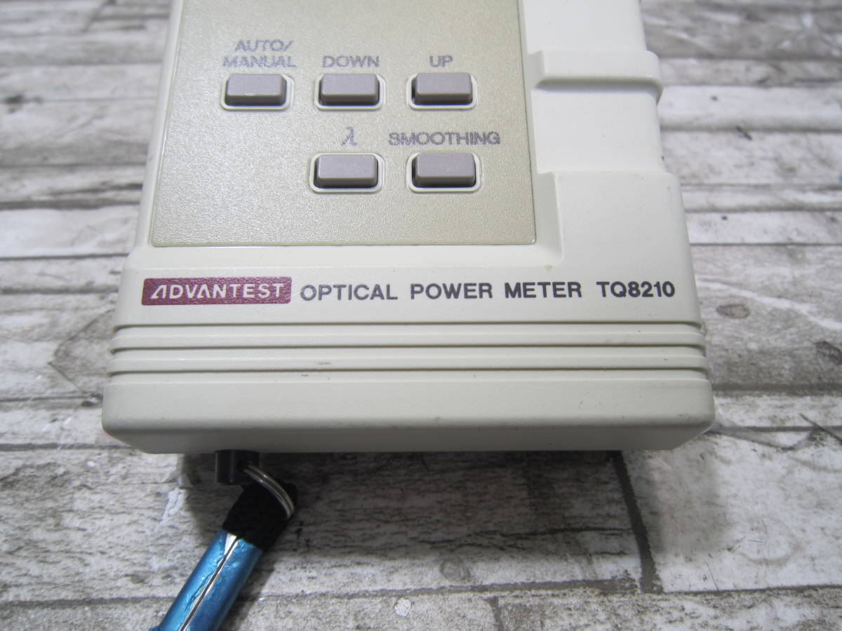 ADVANTEST/アドバンテスト 光パワー・メーター TQ8210 OPTICAL POWER METER_画像2