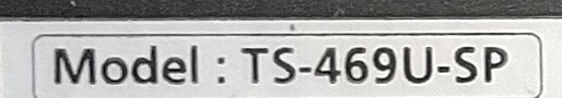 QNAP TS-469U-SP TS-459U-SP＋　２台セット　ラックマウント 4ベイ _画像7