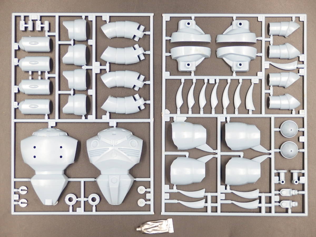 バンダイ【機動戦士ガンダム】メカコレNo.10▼1/144 ズゴック 説明書2枚 初版【未組立】バンザイマーク 当時物 1980年11月製_画像5