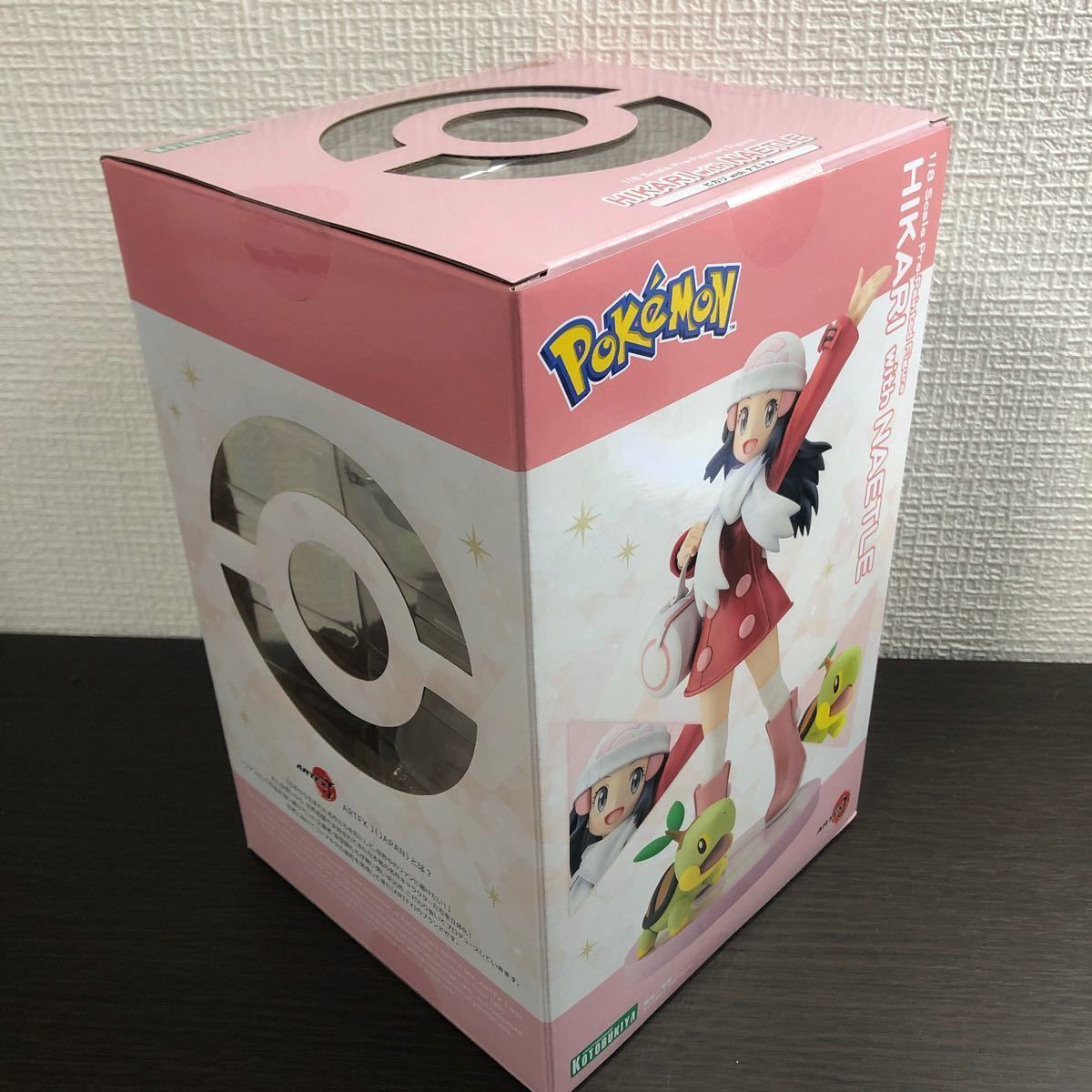 【新品 未開封 美品】ARTFX J ヒカリ with ナエトル ポケットモンスター フィギュア コトブキヤ 壽屋 寿屋 ポケモン 特典色紙なし sr_画像4