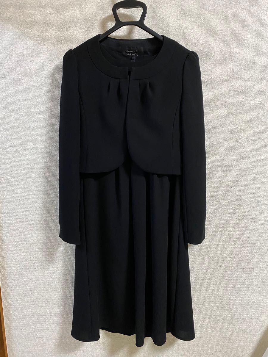 ヒロミチ ナカノ 喪服 7AR ワンピース セットアップ ジャケット ヒロミチ ナカノ 喪服 7AR ワンピース セットアップ ジャケット