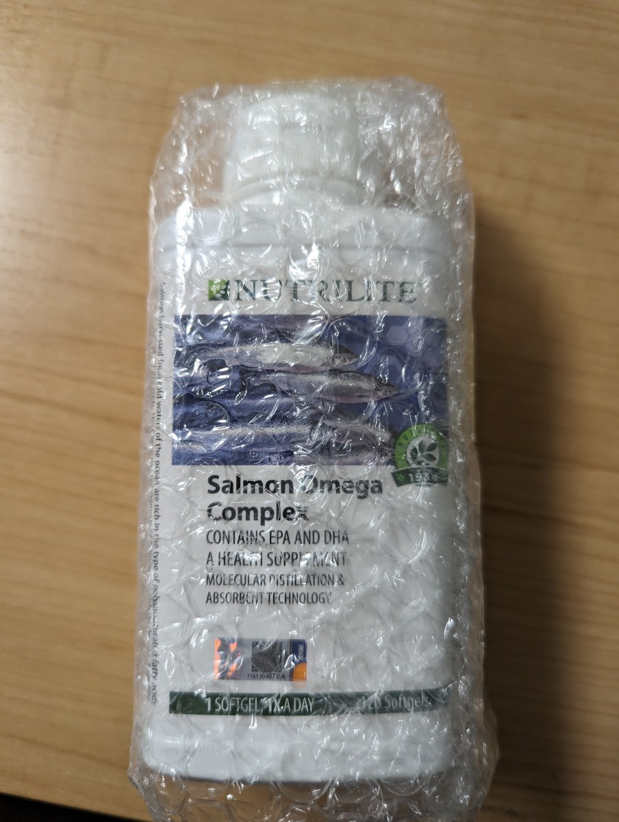 【アメリカ製】アムウェイ ニュートリライト ブレイン＆ハート Amway Nutrilite Salmon Omega Complex_画像1