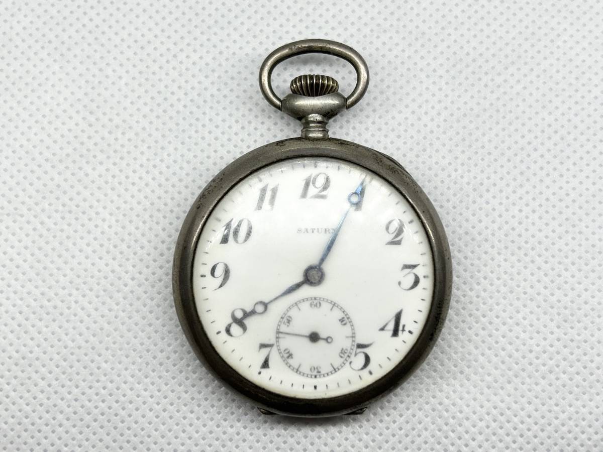 精工舎（SEIKOSHA）SATURN 懐中時計アンティーク(Antique pocket watch）★同梱可　No.1071_画像1