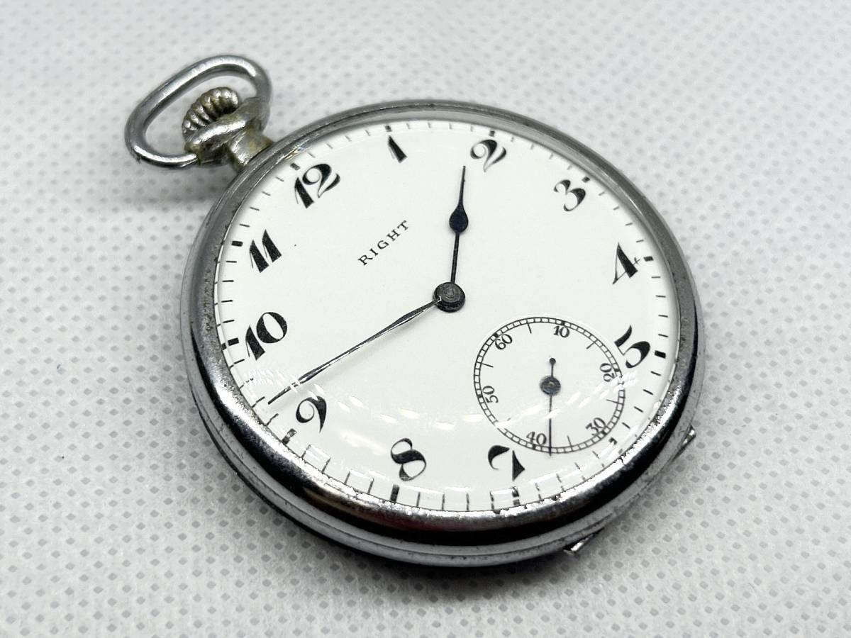  Seikosha (SEIKOSHA)RIGHT карманные часы античный (Antique pocket watch)* включение в покупку возможно No.1072