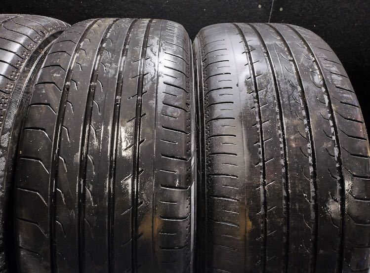 日産 E52 エルグランド 後期 純正 18インチ 7.5J+55 PCD114.3 YOKOHAMABluEarth-RV RV03 2022年 225/55R18 578089_画像7