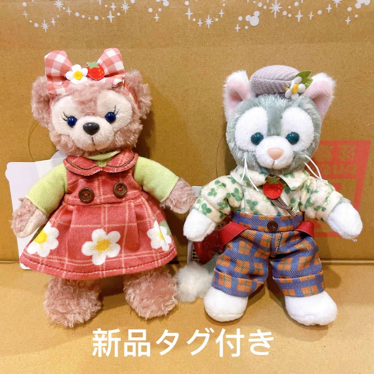 ① ディズニーシー ハートフェルトストロベリーギフト シェリー ① ディズニーシー ハートフェルトストロベリーギフト シェリー