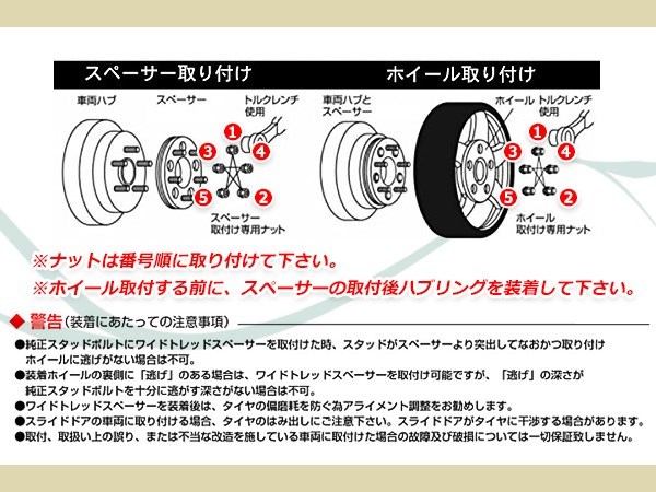 ワイドトレッドスペーサー 20mm 5H PCD114.3 M12 P1.5 ハブ径73mm 2枚セット ハブリング 67mm付き ディアマンテ F3#A ホイ-ルスペーサー_画像4